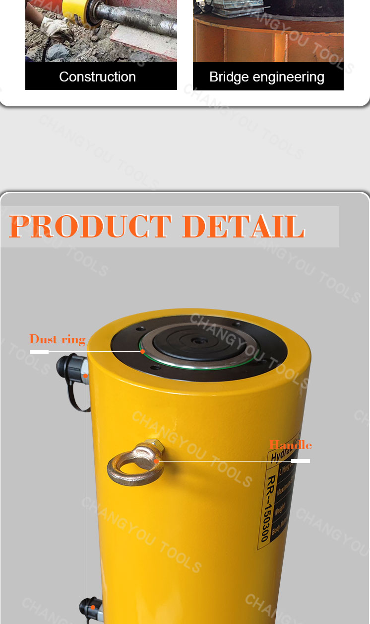 rr 150300 double acting two way cylinder hydraulic jack-6