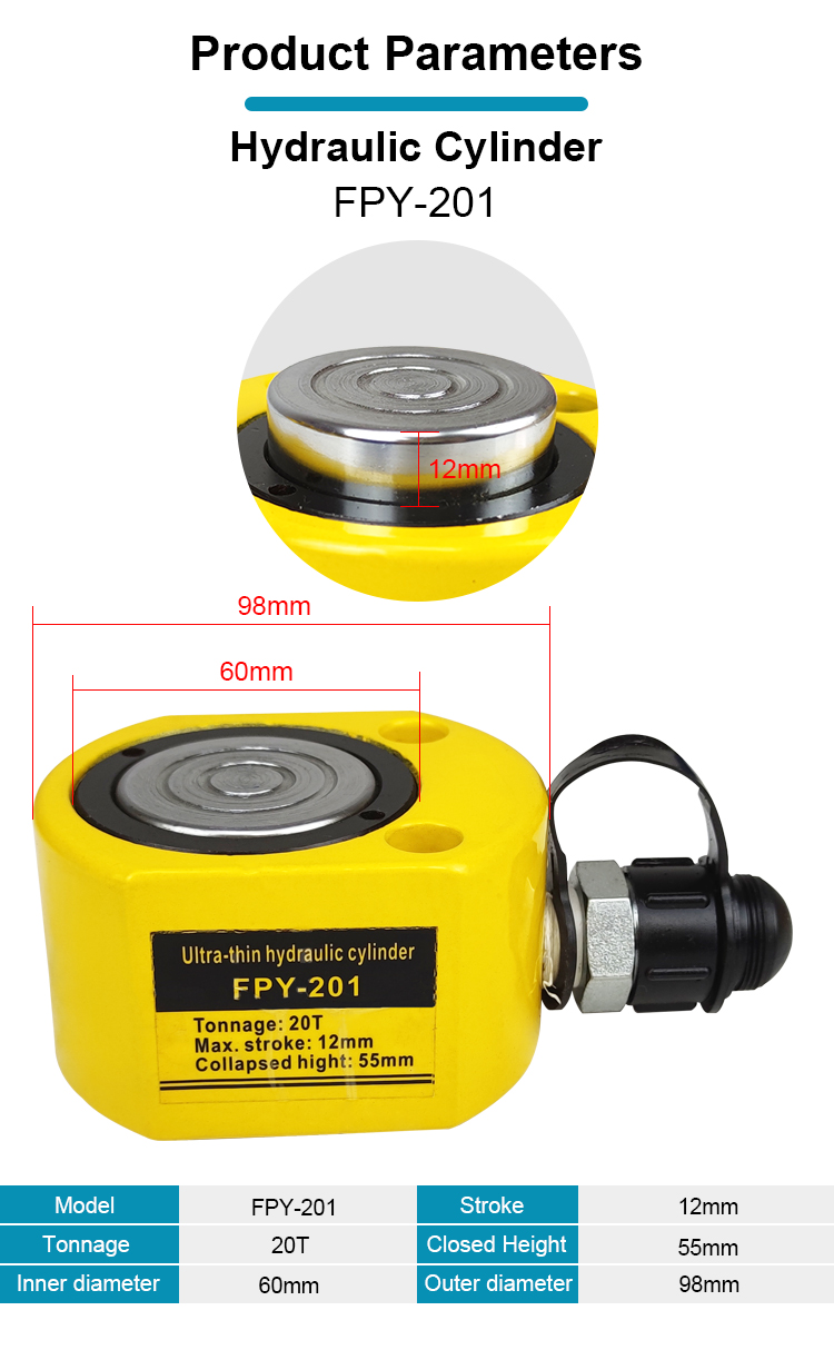 fpy 201 hydraulic jack cylinder 20ton-1