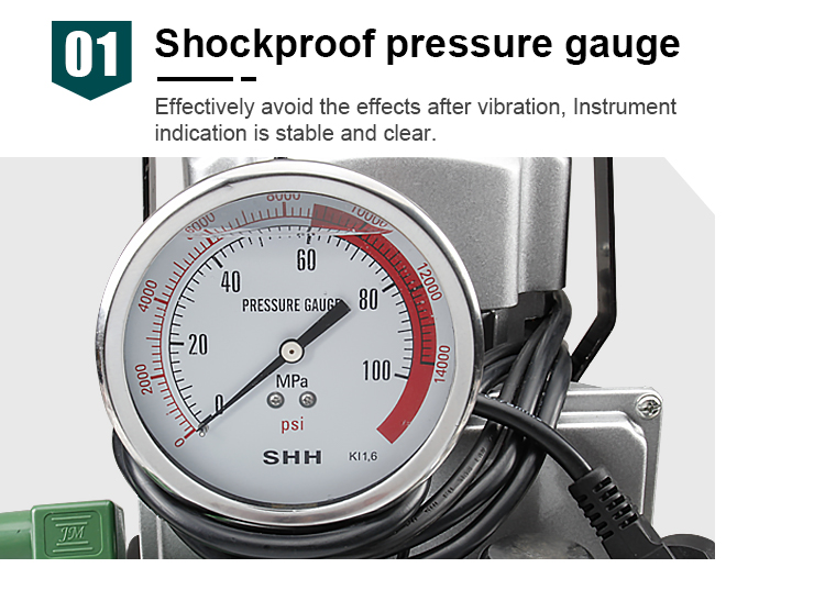 hhb 700d3 electric pump high pressure 700 bar three action hydraulic power source-4