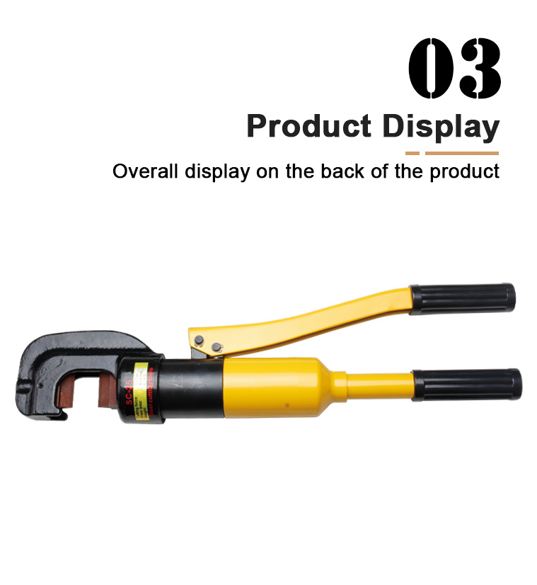 sc 25 manual hydraulic rebar cutter efficient hydraulic tools for cutting-8