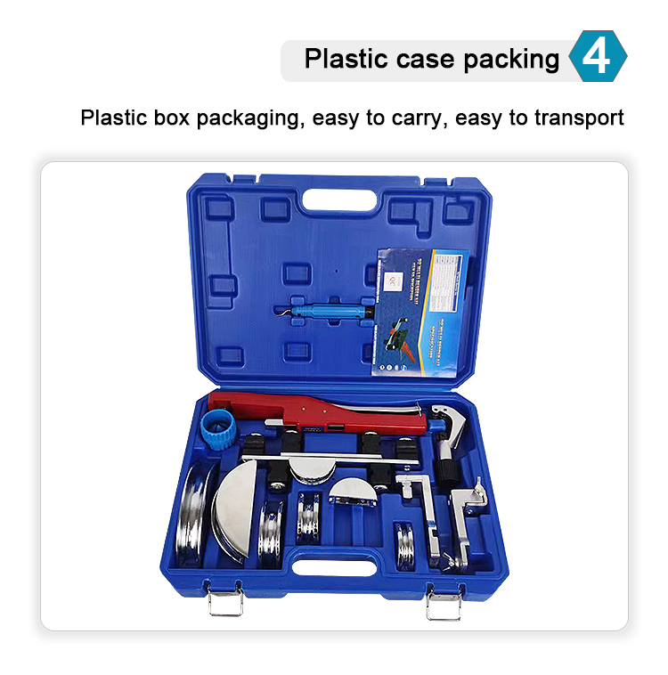 ct 999rf 6 22mm hand bender tool set hvac refrigeration copper pipe bending tools 90 degree tube bender kit-11