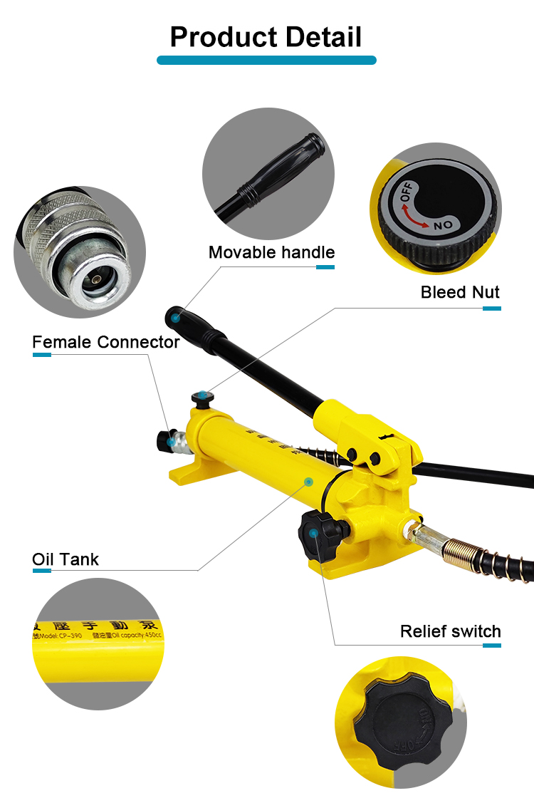 cp 390 hydraulic hand pump 700 bar for industrial applications-2
