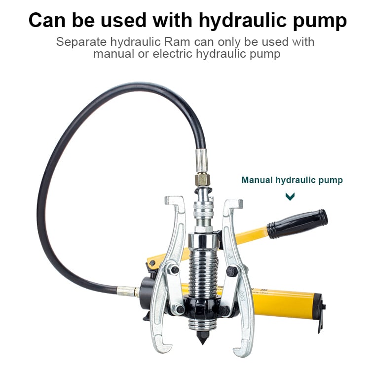 fyd 15 15 ton semi industrial gear pullers ideal for removing the large bearing from shafts-5