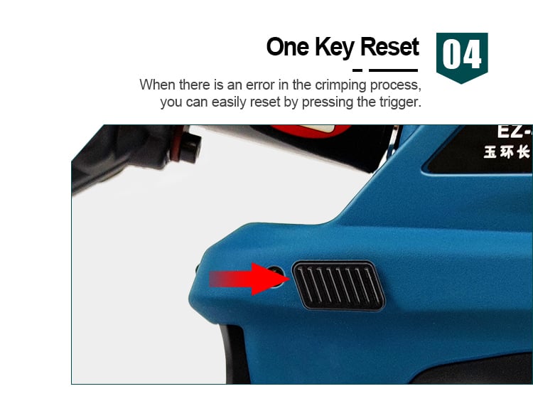 ez 400 cu50 400mm2 battery operated cable crimper electric hydraulic tool for copper connector crimping cordless-8