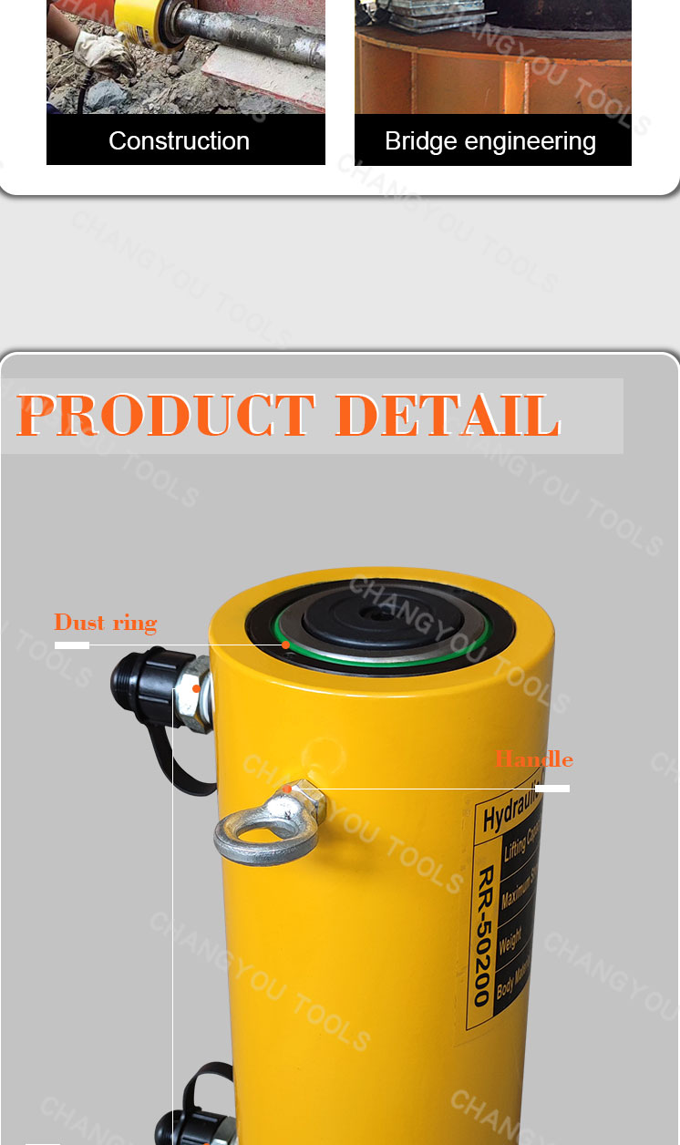 rr 50200 50ton two way cylinder hydraulic jack-6