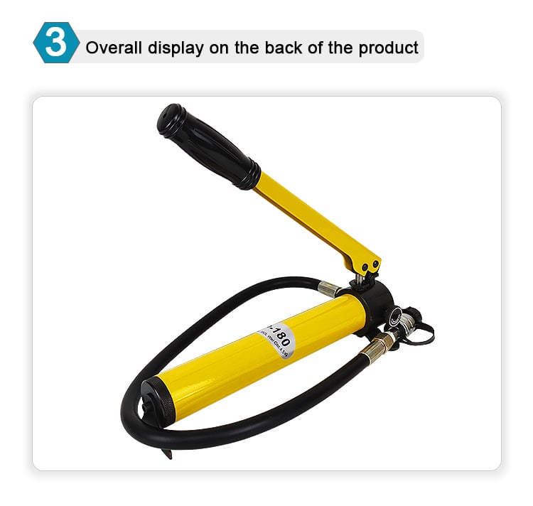 portable cp 180 hydraulic metal manual pump 700 bar high pressure oil pumps food water processing motor power supply machining-6