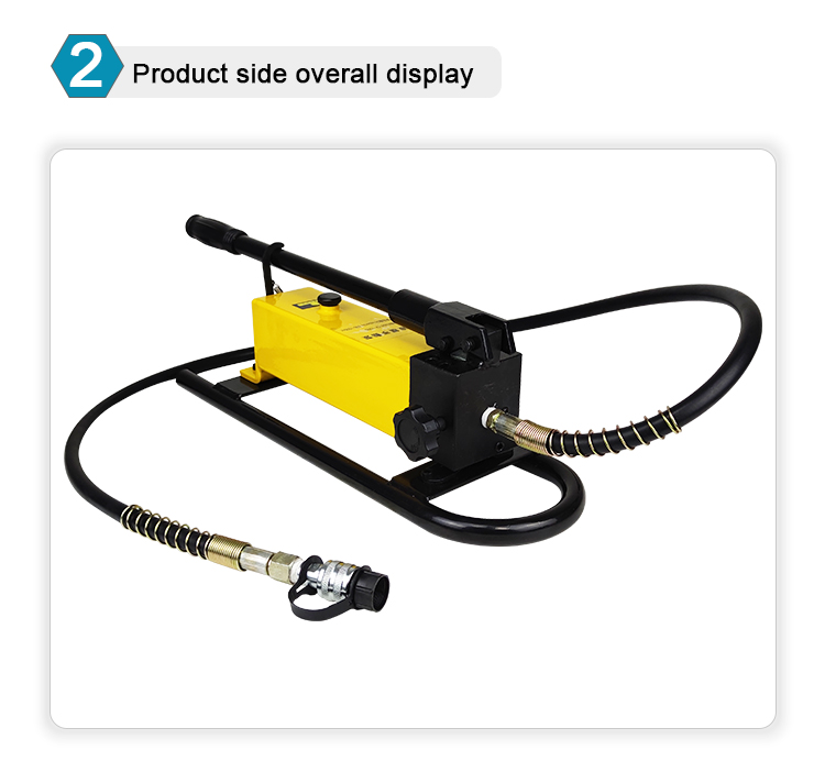 cp 700d hand operated hydraulic pump 700bar single sta piston pump-5