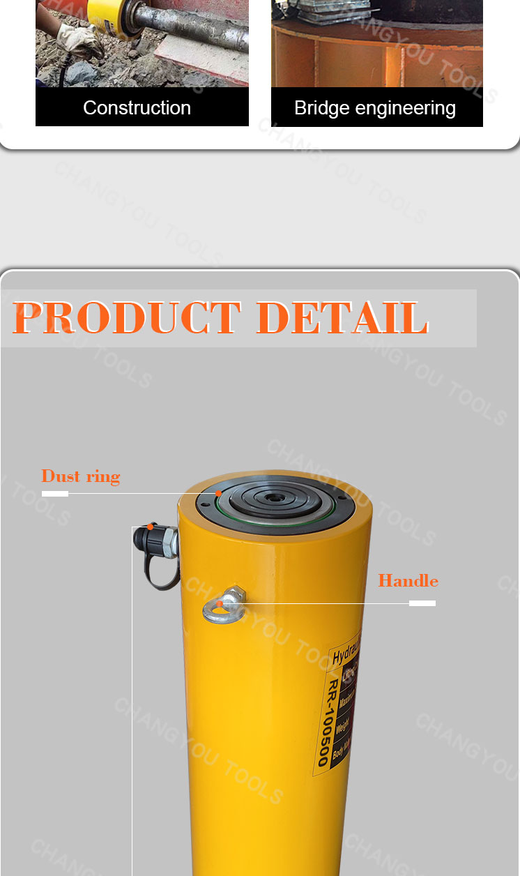 rr 100500 long stroke double acting hydraulic jack-6