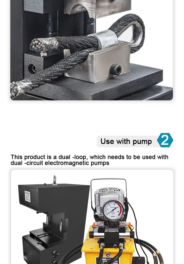 ytj 10018c 100 tons hydraulic wire rope press-8