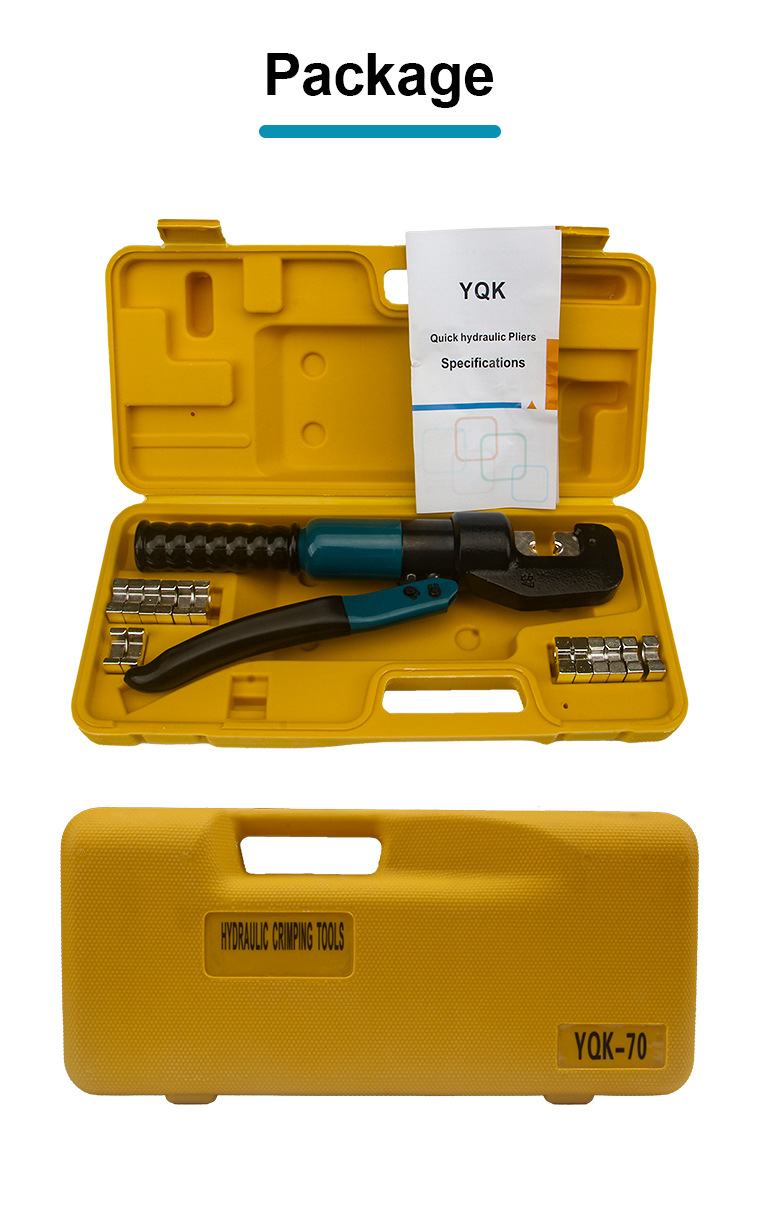 yqk 70 10 tons hydraulic wire battery cable lug terminal crimper-10