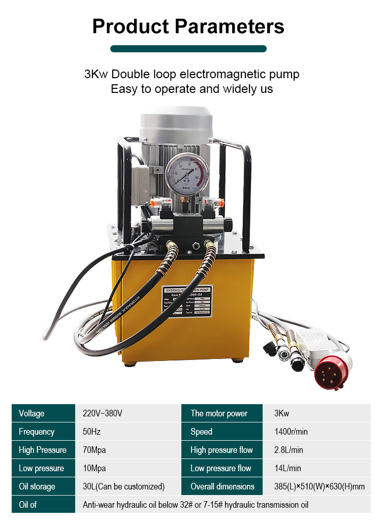db300 d2 3kw double acting high power electromagnetic electric pump metal magnetic drive pump oils 60hz application-1