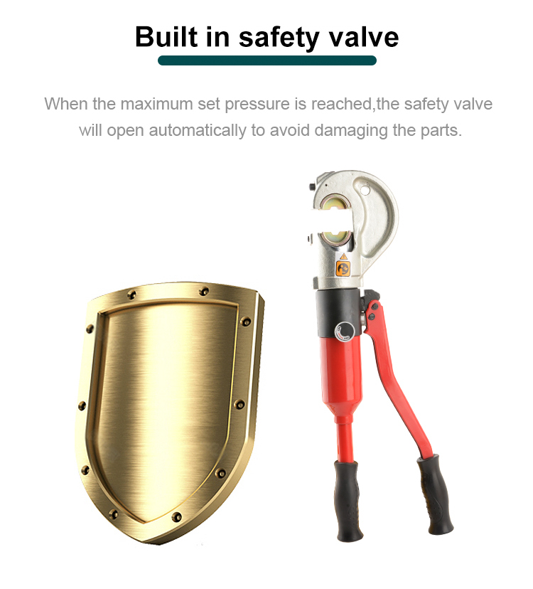zco 400 hydraulic crimping tools heavy duty cable lug crimping tools cable ferrules hose crimping tools-2