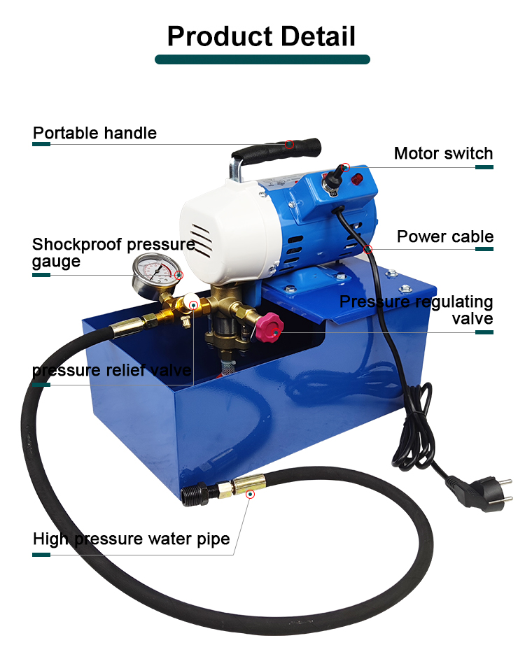 dsy 25 150w electric pressure test pump-3