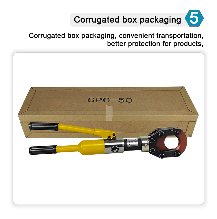cpc 50 hydraulic cable cutter for cu al armored cable up to 50mm-10