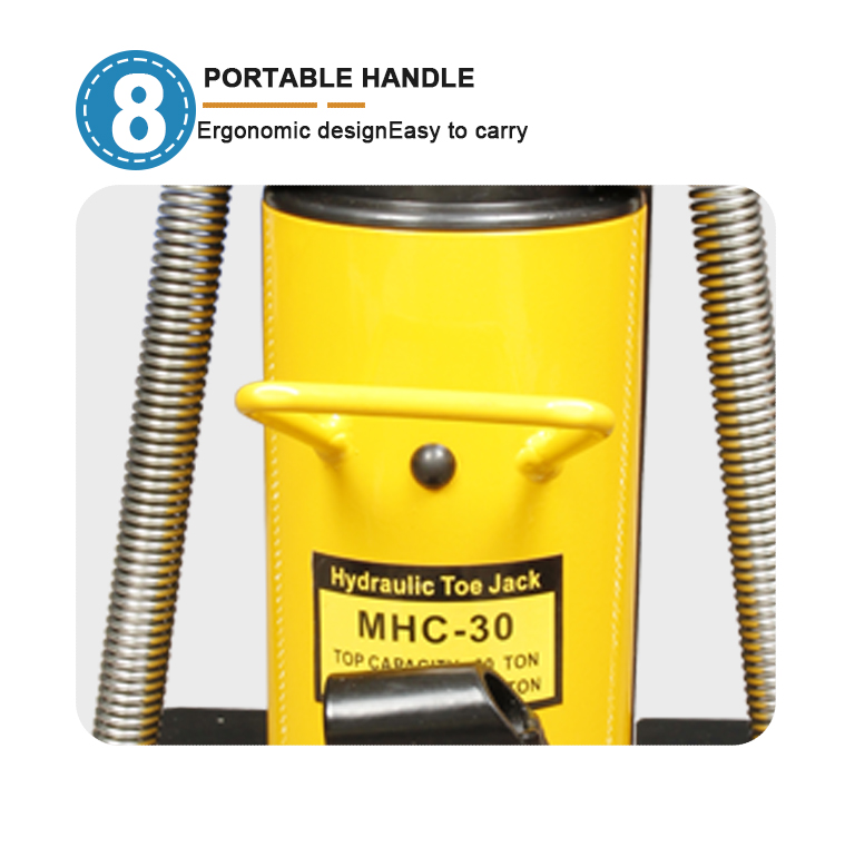 mhc 30 30ton hydraulic toe jack-14