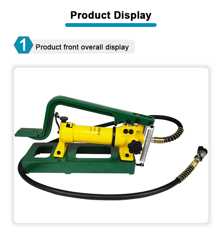 cfrp 800 hydraulics pumps high pressure foot pump-4