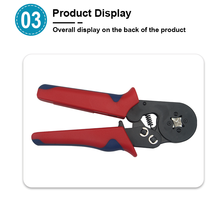 hsc8 6 4a ve tubular copper crimp insulated tool pliers electric wire cord end connectors terminals kit-6