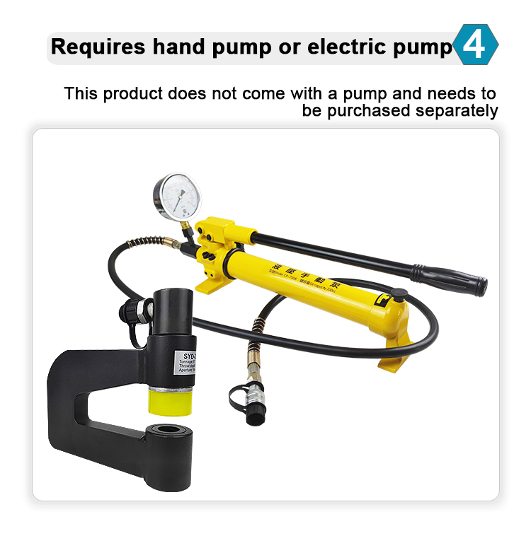 syd 32bf portable hydraulic punch tool hole digger-11