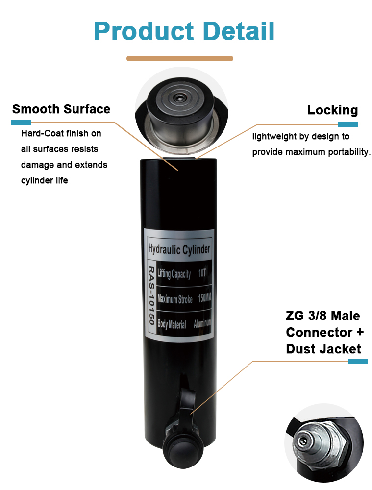 ras 10150 long stroke portable aluminum hydraulic jack-2