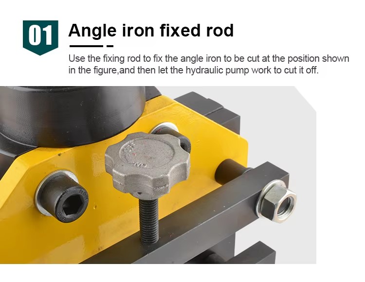 cac 110 hydraulic angle iron cutting machine up to 11011010-6