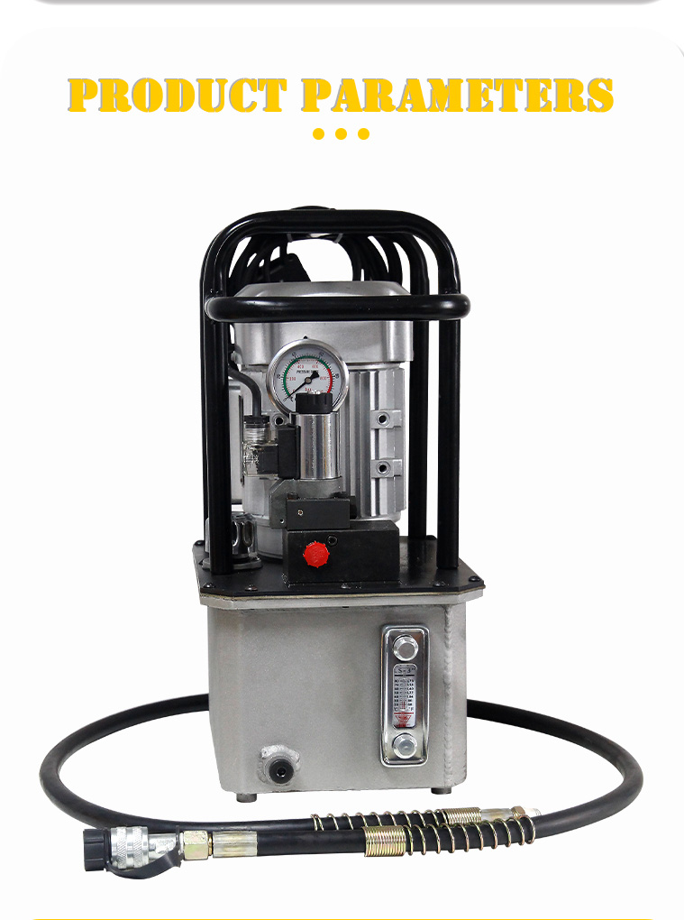 mer 218eb electric oil pump factory 700 bar high pressure hydraulic pump 075kw portable machining post tensioning applications-9