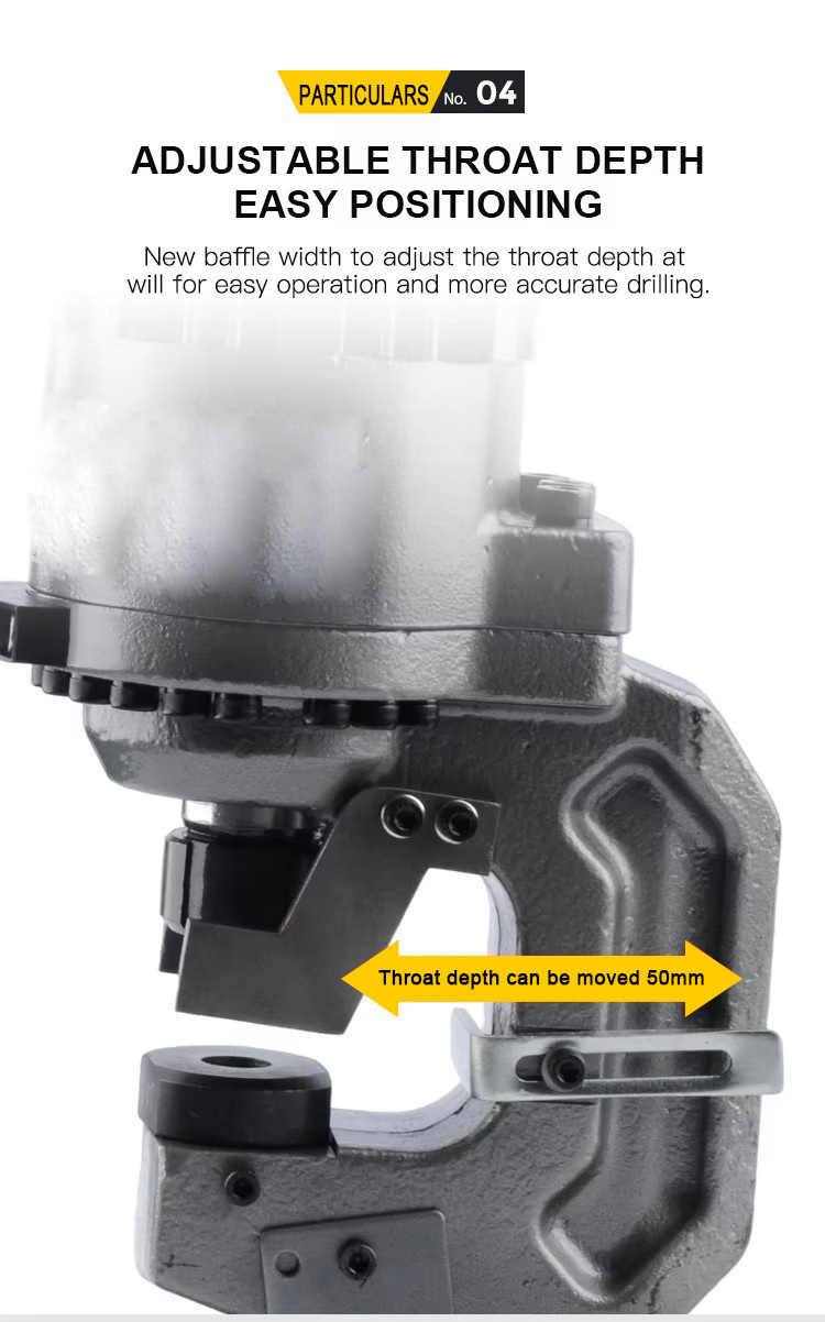 lz 32 portable electric hydraulic punch tool angle steel puncher-9