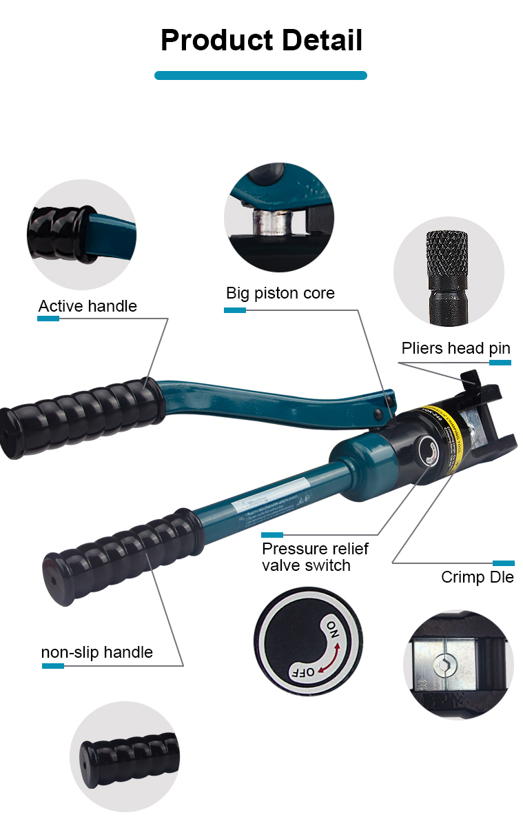 crimping tool hydraulic yqk 240-2