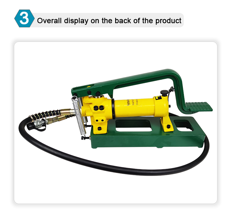cfrp 800 hydraulics pumps high pressure foot pump-6