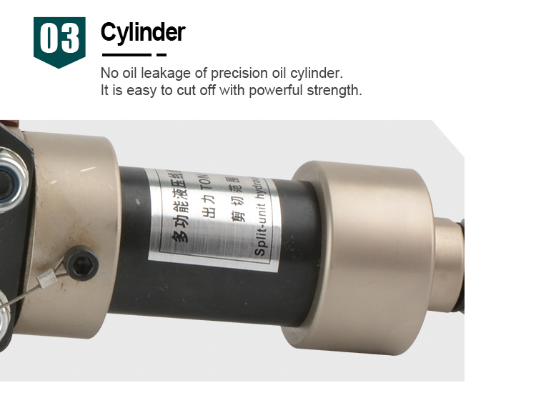 cpc 50h hydraulic manual separate unit aluminum cable cutter for armoured and copper cable-7