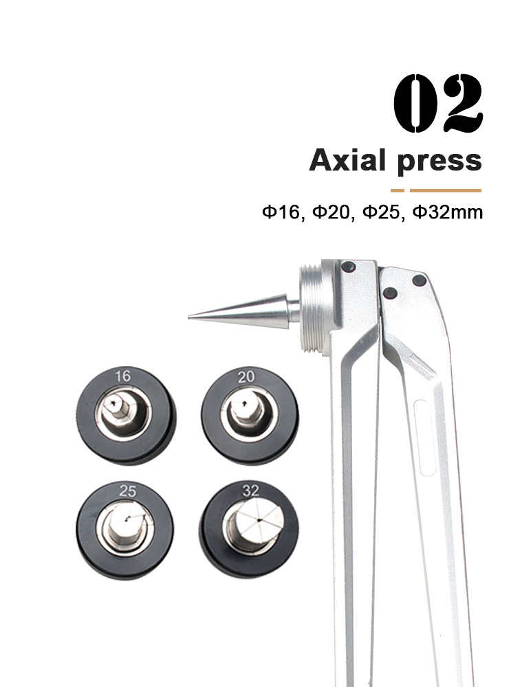 ld 1632f hydraulic pipe pressing tool hand pipeline tool copper aluminum tube hydraulic tube pex tool-7