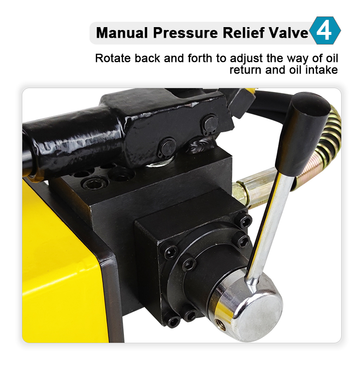 cp 800s heavy duty hand operated hydraulic pump double acting manual pump-10