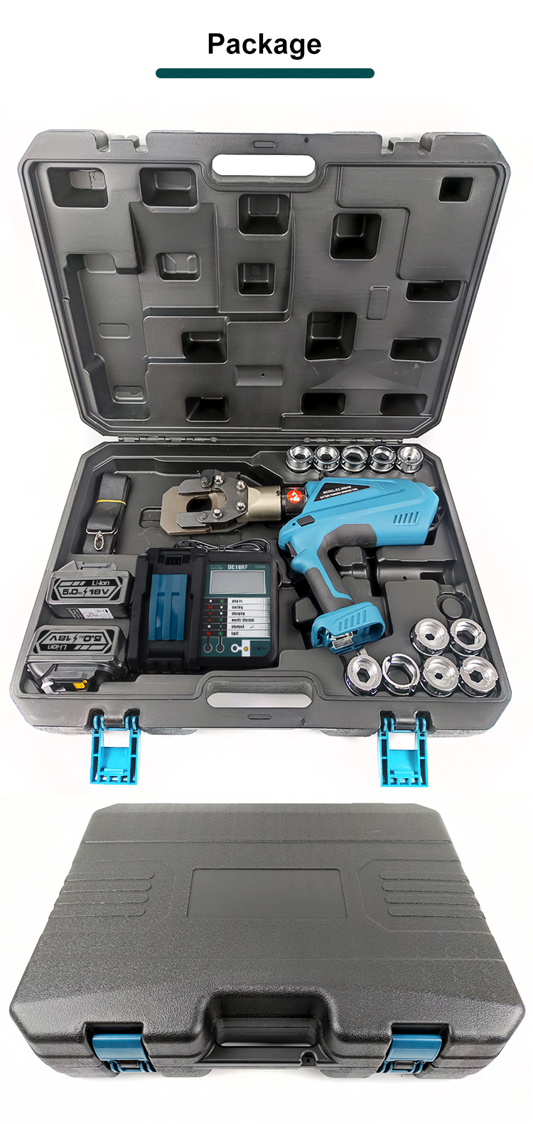 ez 40 battery powered hydraulic cable cutter829-12