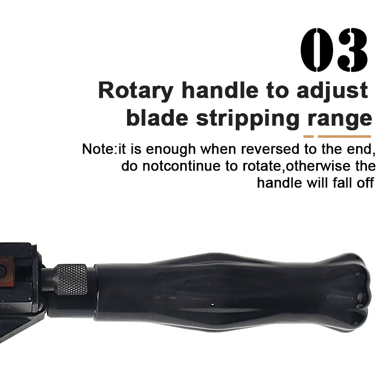 bx 40b cable knife stripping tools wire stripper-7