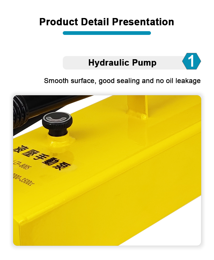 cp 800s hydraulic pump double acting high pressure hydraulic hand pump-7