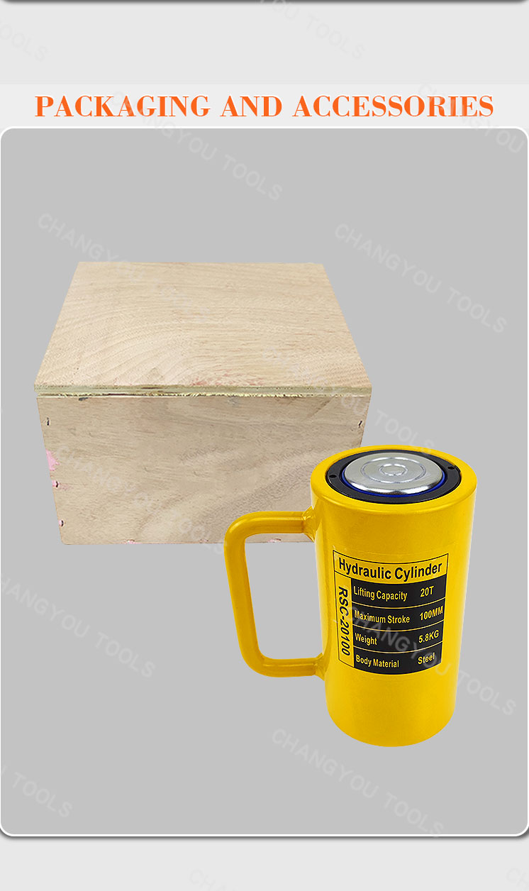 rsc 20100 20 ton 100mm stroke hydraulic cylinders-9