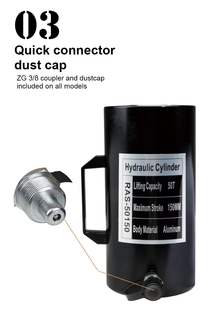 ras 50150 lightweight 50ton long stroke aluminum hydraulic cylinder price-7