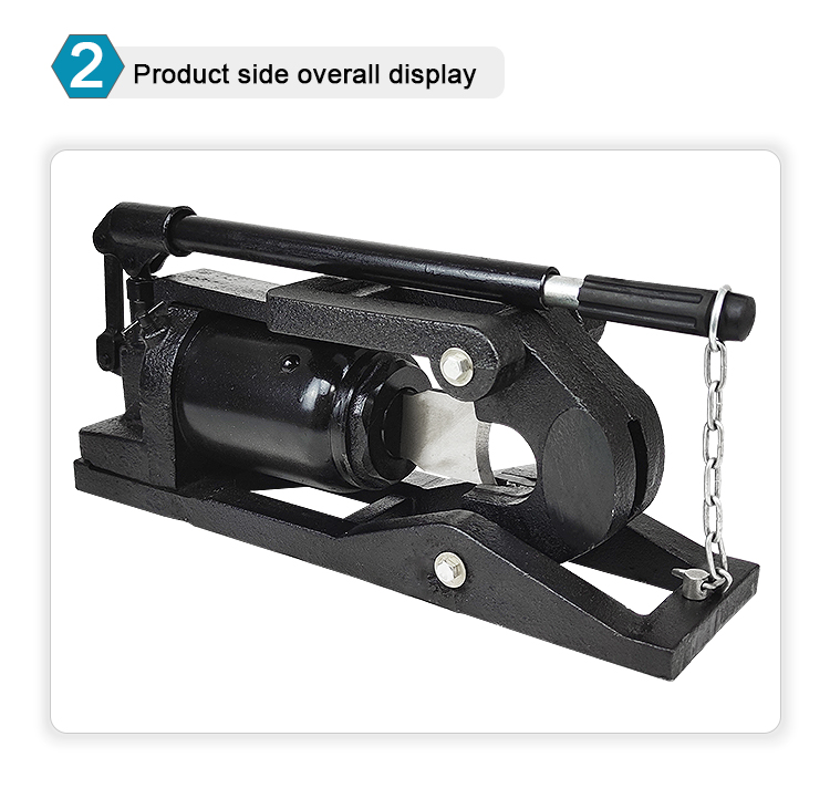 qy 48 hydraulic steel wire rope cutter up to 48mm-5