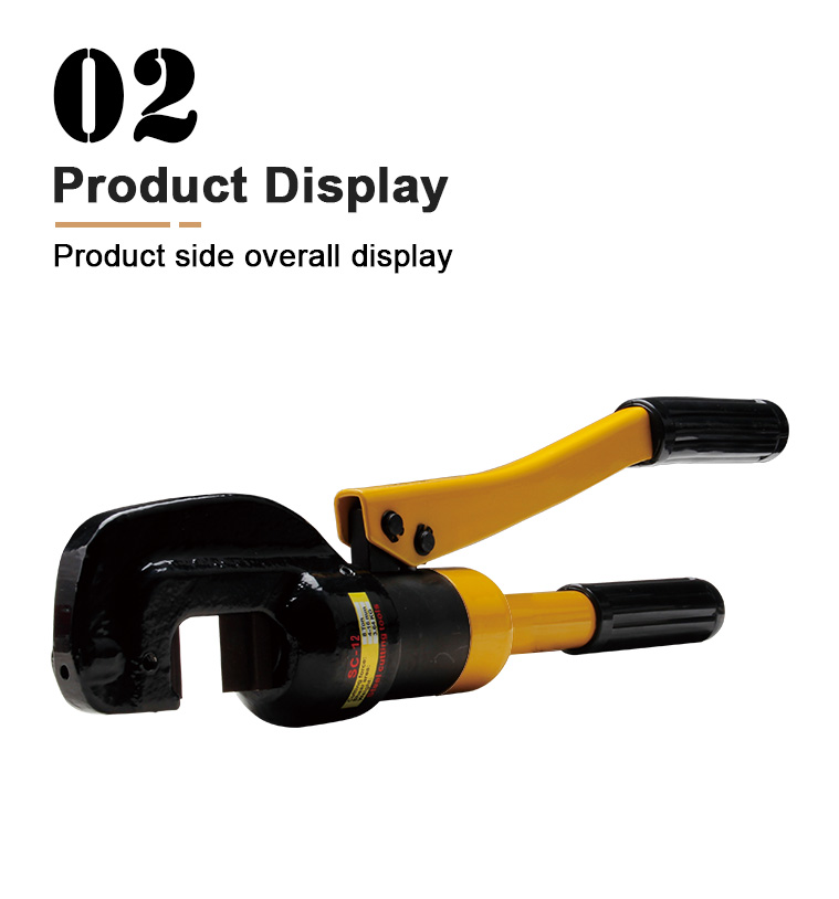 sc 12 high quality hydraulic rebar cutter steel bar cutting tools-8