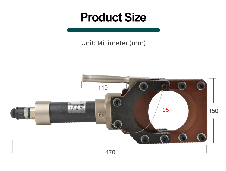 cpc 95h 10 ton armoured cable cutter 95mm-2