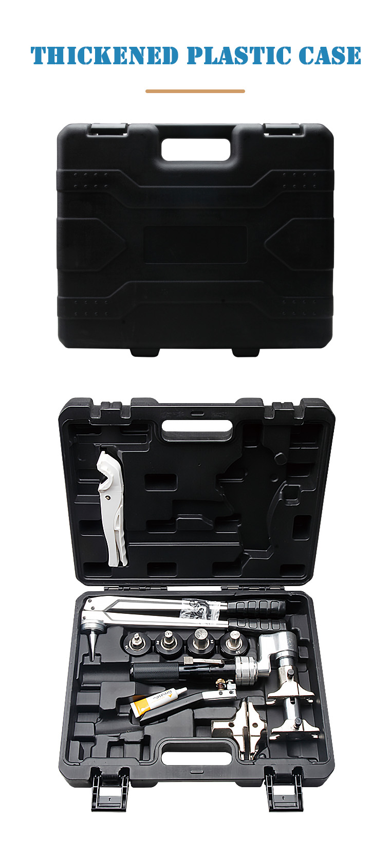 ld 1632d hydraulic pipe pressing tool hand pipeline tool copper aluminum tube hydraulic tube pex tool-11