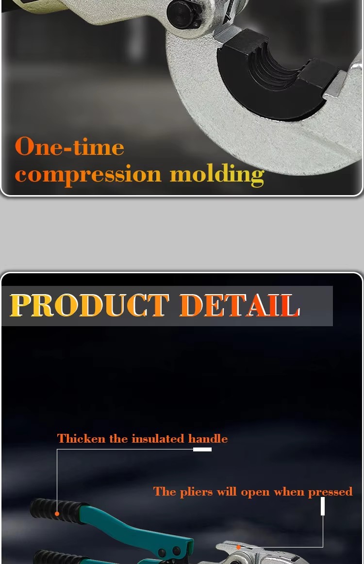 4 and 1 jaw copper tube crimp head crimping-4