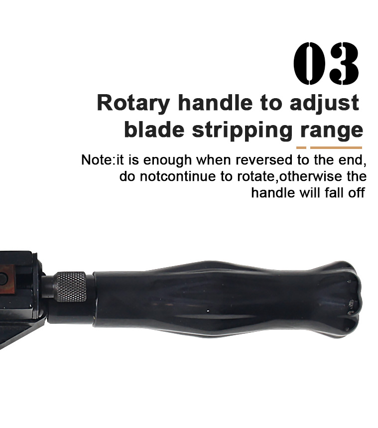 bx 40a cable knife stripping tools wire stripper-7