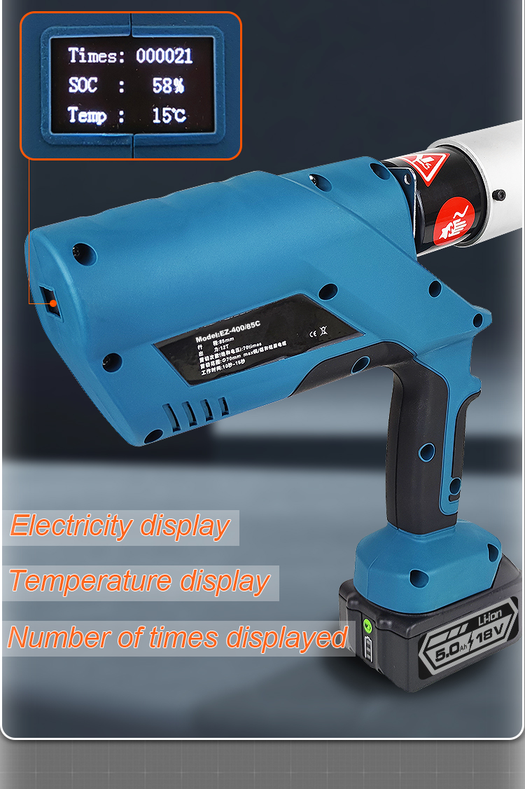 85c cutting crimping 2 in 1 battery electric powered hydraulic tool261-4