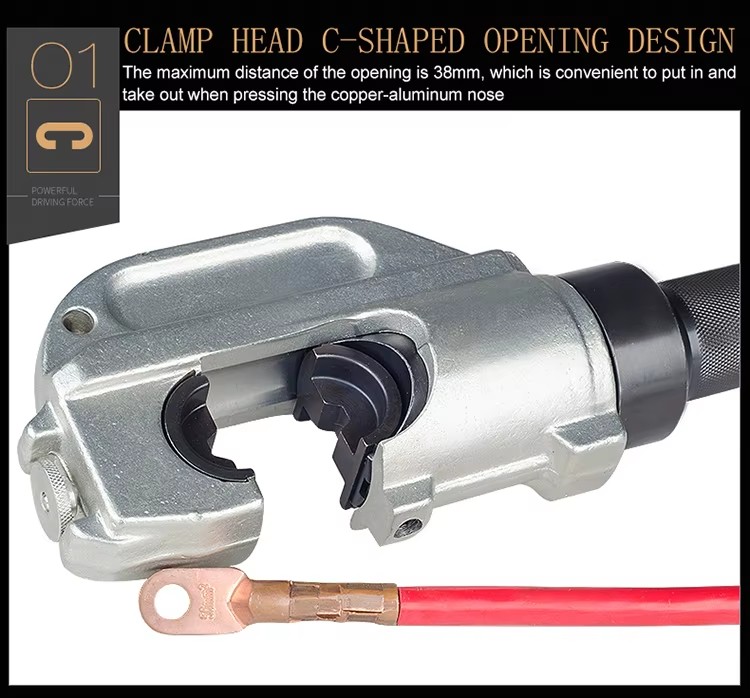 manual hydraulic wire cable lug crimping tools ep 510h-4