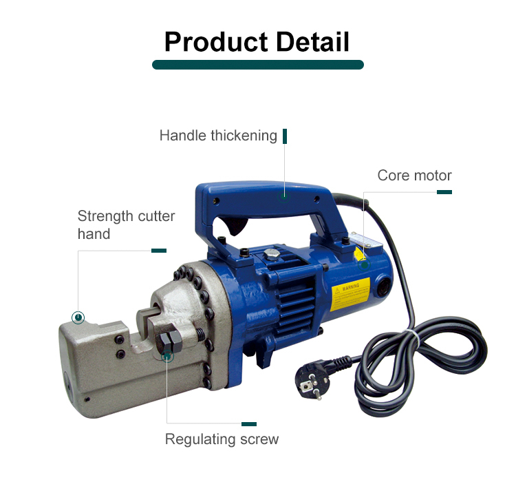 rc 20 supplied portable electric hydraulic rebar cutter steel bar cutter-4
