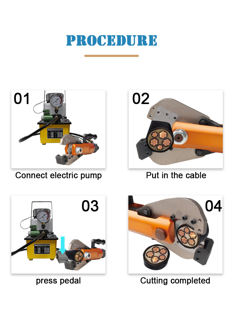 bc 40c hydraulic cable cutter acsr cable cutter-4