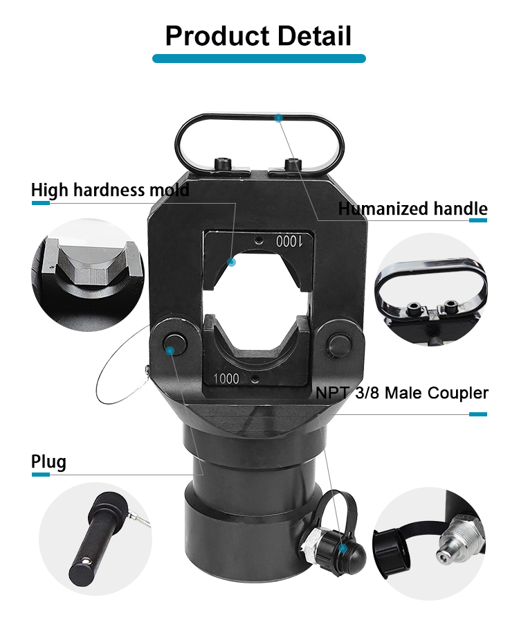 fyq 1000 hydraulic crimping tools crimping head-2