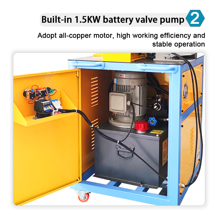 vhb 95 three in hydraulic angle steel cutting punching bending machine-9