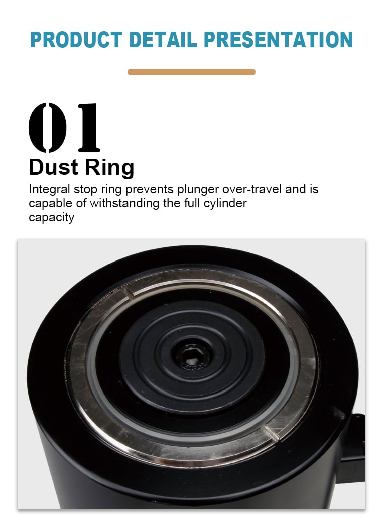 ras 30100 new arrival aluminum single acting lock nut lightweight china hydraulic jack-5