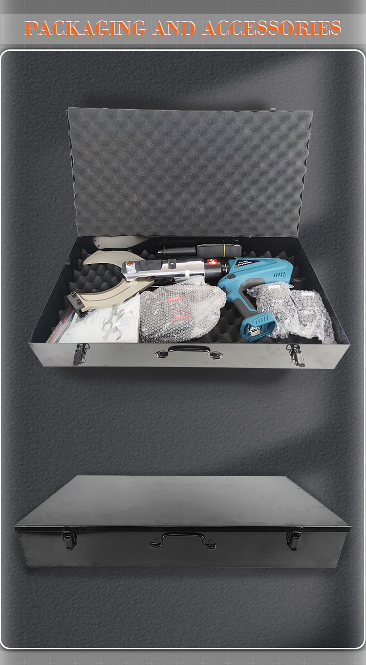 ez 120c high quality 20ton electric battery cutting tool copper cordless cable cutter292-11